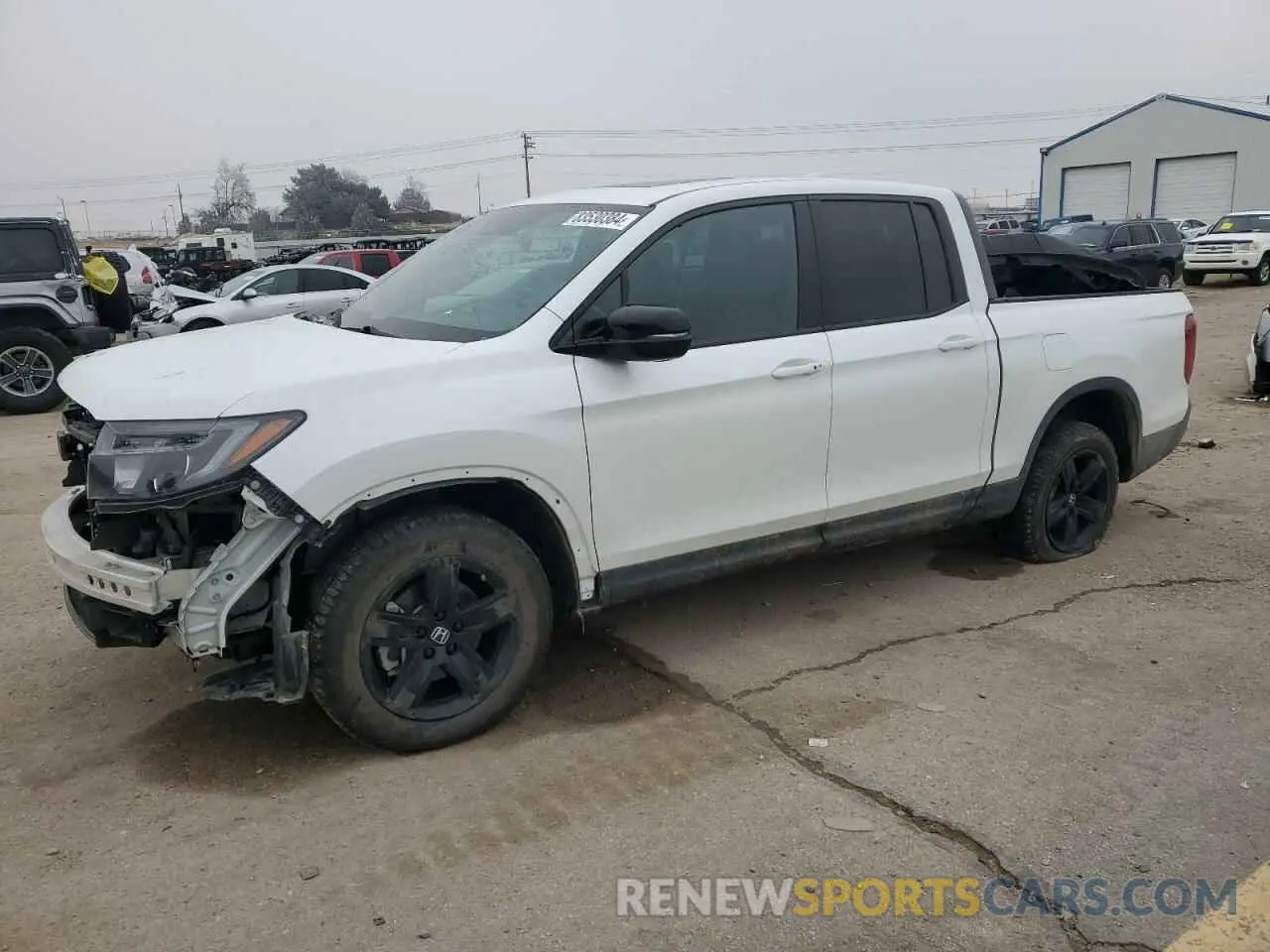 1 Photograph of a damaged car 5FPYK3F84NB025222 HONDA RIDGELINE 2022