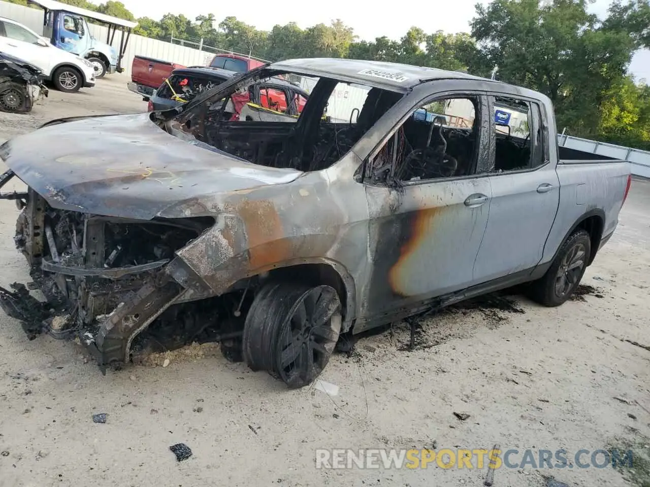1 Photograph of a damaged car 5FPYK3F15PB047817 HONDA RIDGELINE 2023