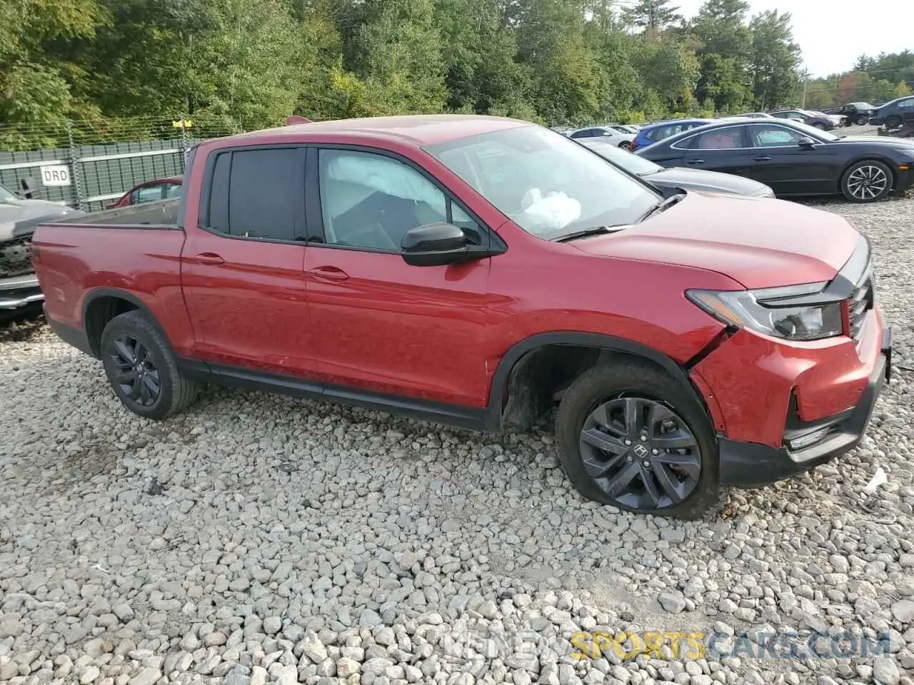 4 Фотография поврежденного автомобиля 5FPYK3F1XPB050292 HONDA RIDGELINE 2023