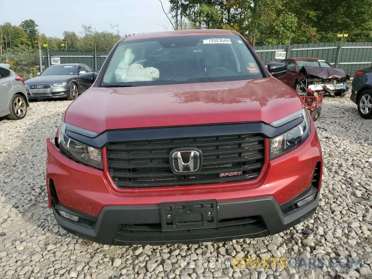 5 Фотография поврежденного автомобиля 5FPYK3F1XPB050292 HONDA RIDGELINE 2023