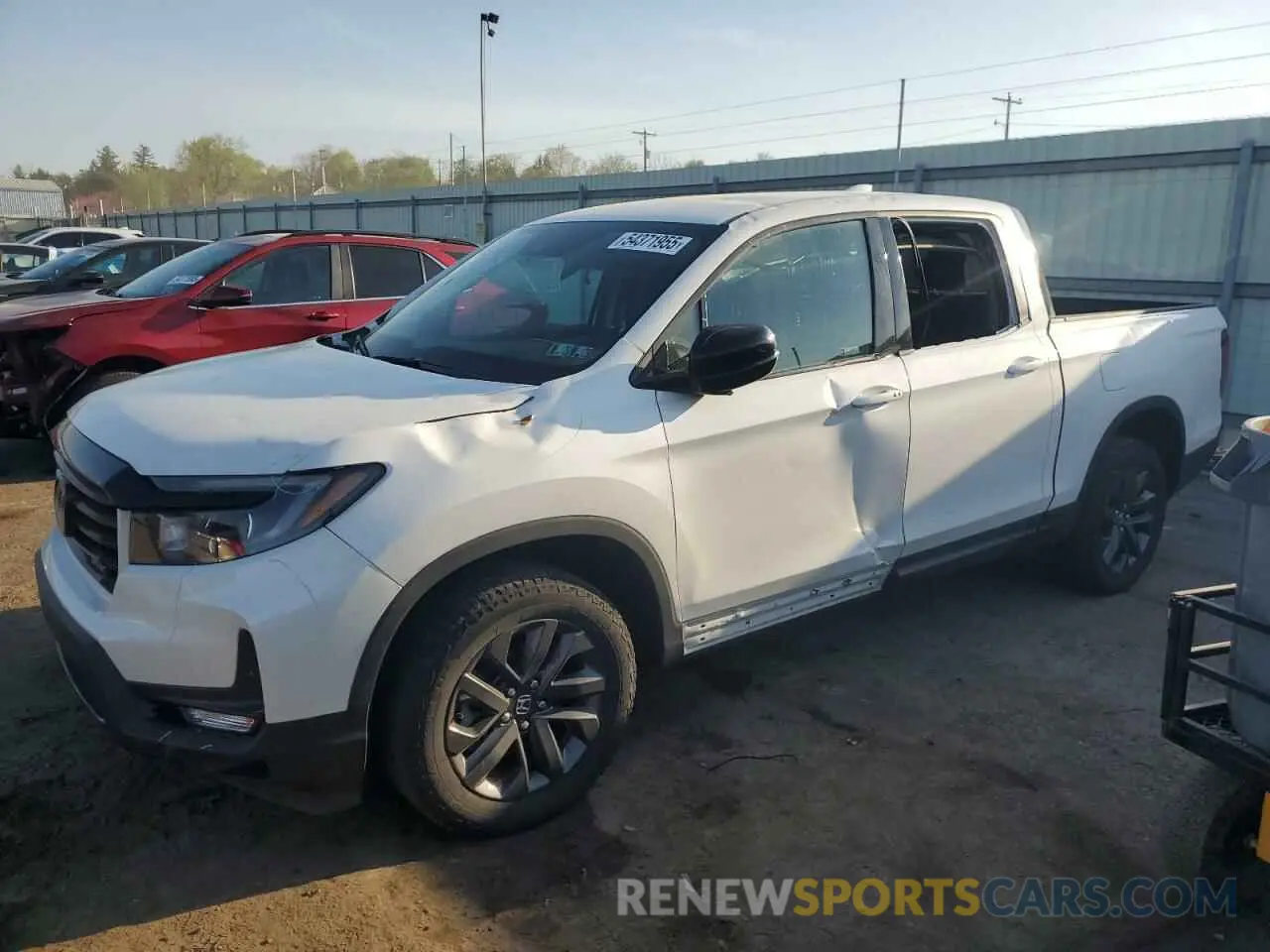 1 Photograph of a damaged car 5FPYK3F1XPB062684 HONDA RIDGELINE 2023