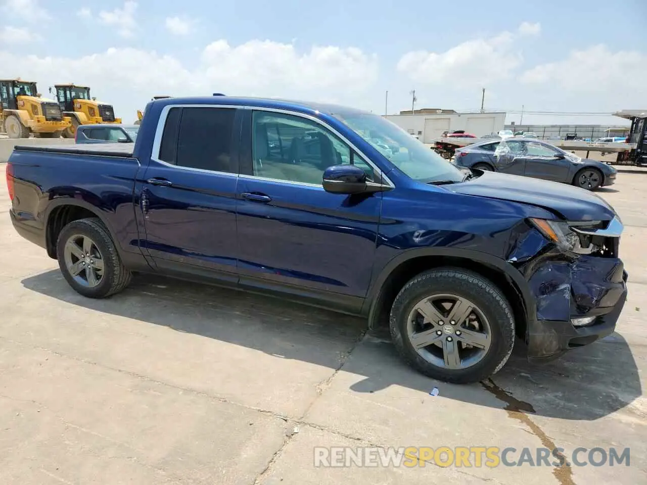 4 Фотография поврежденного автомобиля 5FPYK3F50PB011150 HONDA RIDGELINE 2023