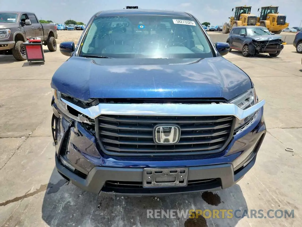5 Фотография поврежденного автомобиля 5FPYK3F50PB011150 HONDA RIDGELINE 2023