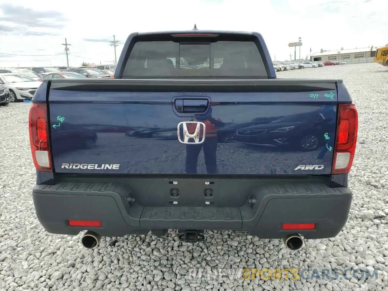 6 Photograph of a damaged car 5FPYK3F52PB018424 HONDA RIDGELINE 2023