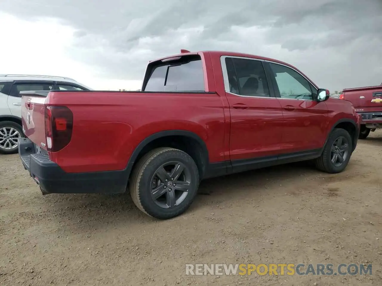 3 Photograph of a damaged car 5FPYK3F52PB036809 HONDA RIDGELINE 2023
