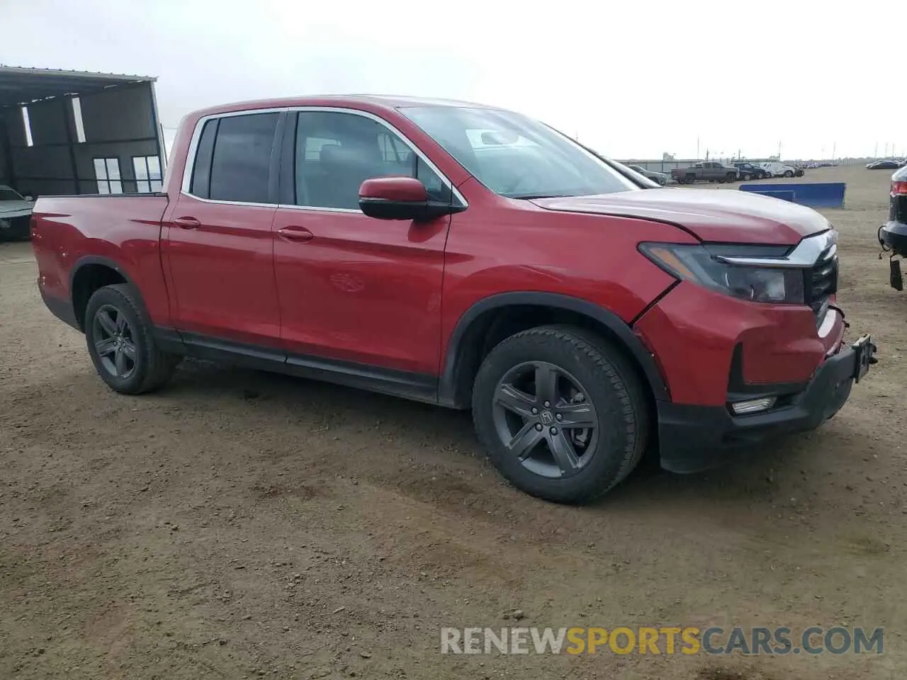4 Photograph of a damaged car 5FPYK3F52PB036809 HONDA RIDGELINE 2023