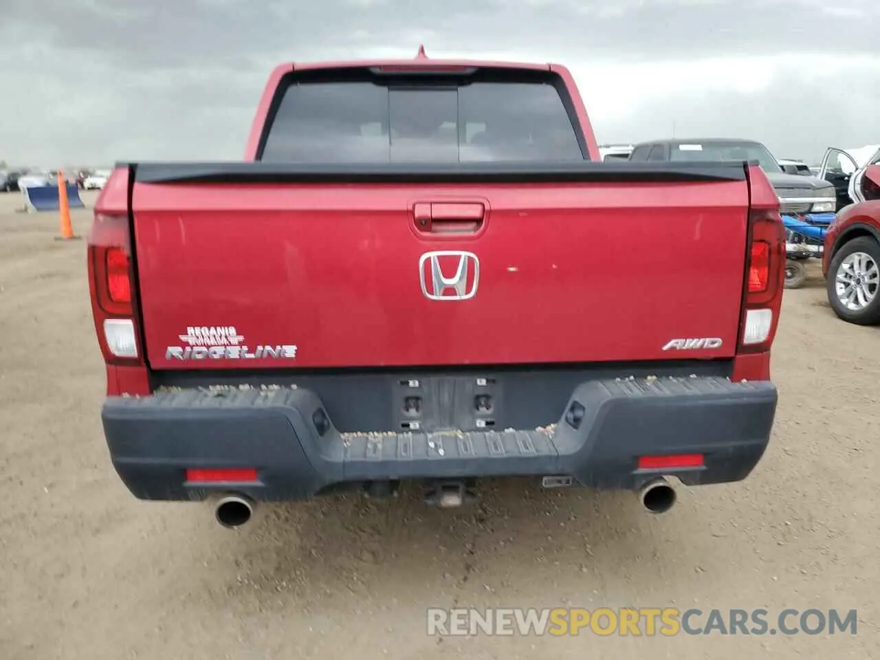 6 Photograph of a damaged car 5FPYK3F52PB036809 HONDA RIDGELINE 2023