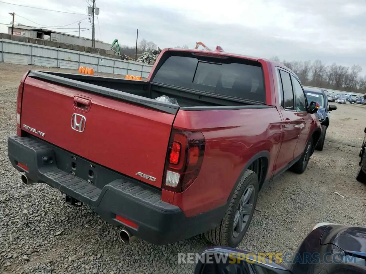 3 Фотография поврежденного автомобиля 5FPYK3F52PB044960 HONDA RIDGELINE 2023