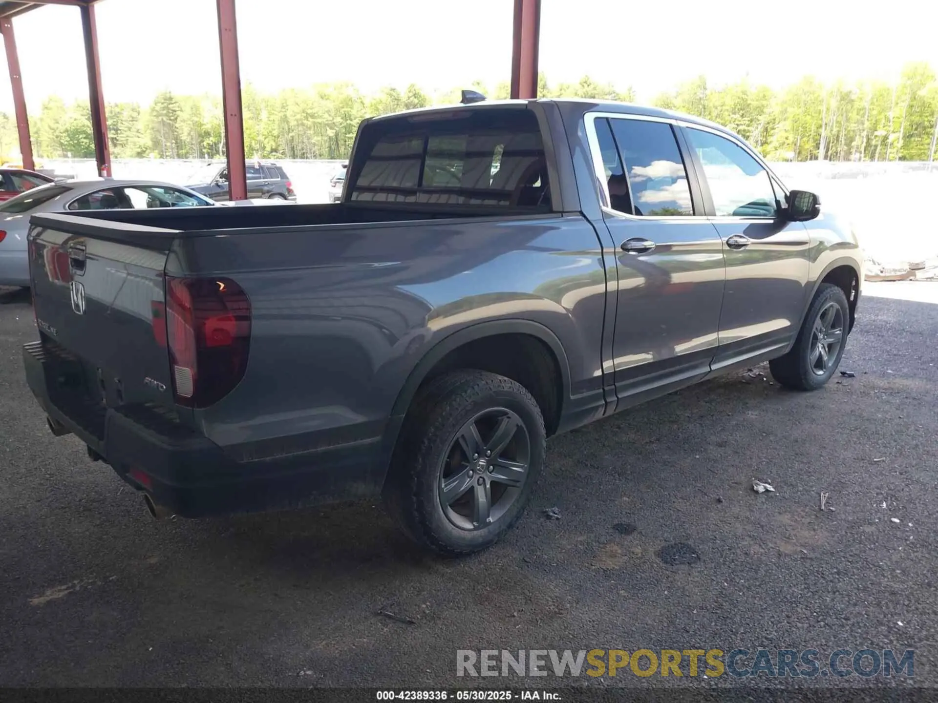 4 Photograph of a damaged car 5FPYK3F52PB046921 HONDA RIDGELINE 2023