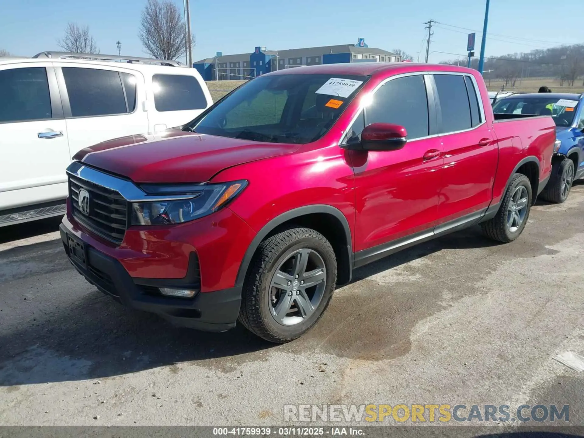 2 Photograph of a damaged car 5FPYK3F54PB010082 HONDA RIDGELINE 2023