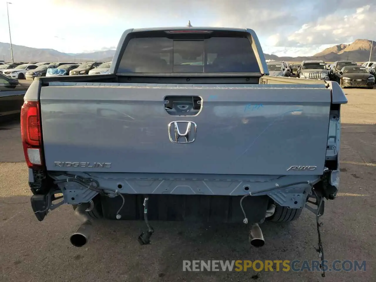 6 Фотография поврежденного автомобиля 5FPYK3F54PB056592 HONDA RIDGELINE 2023