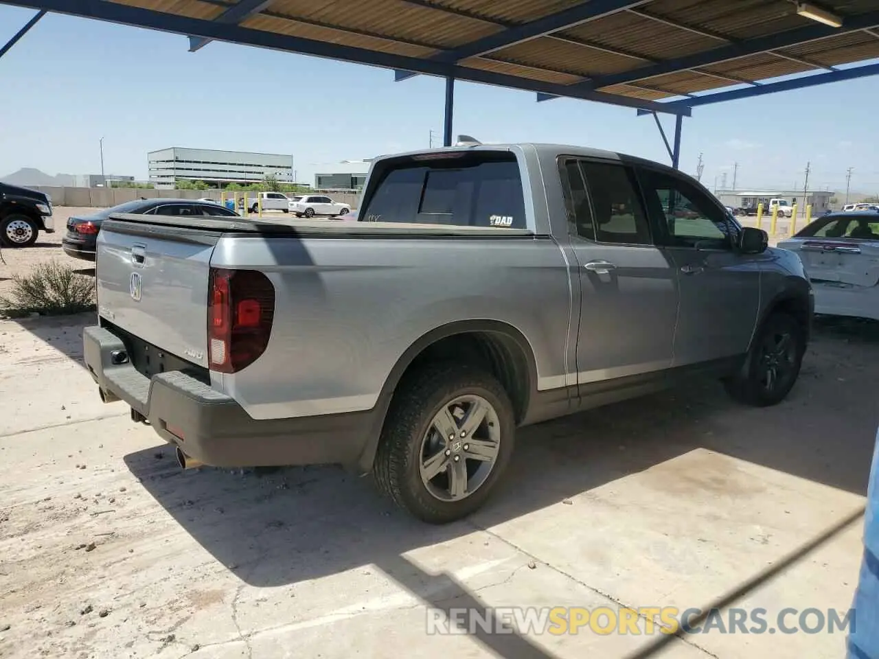 3 Фотография поврежденного автомобиля 5FPYK3F55PB046041 HONDA RIDGELINE 2023