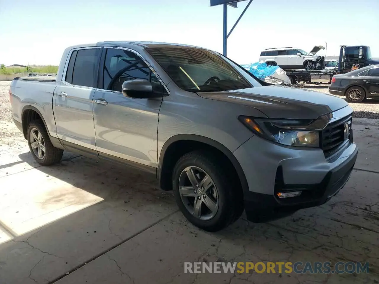 4 Фотография поврежденного автомобиля 5FPYK3F55PB046041 HONDA RIDGELINE 2023