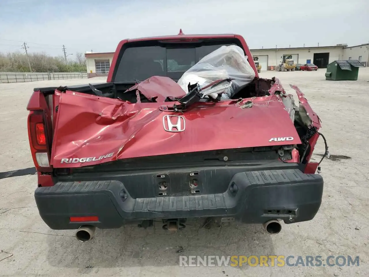 6 Photograph of a damaged car 5FPYK3F59PB055325 HONDA RIDGELINE 2023