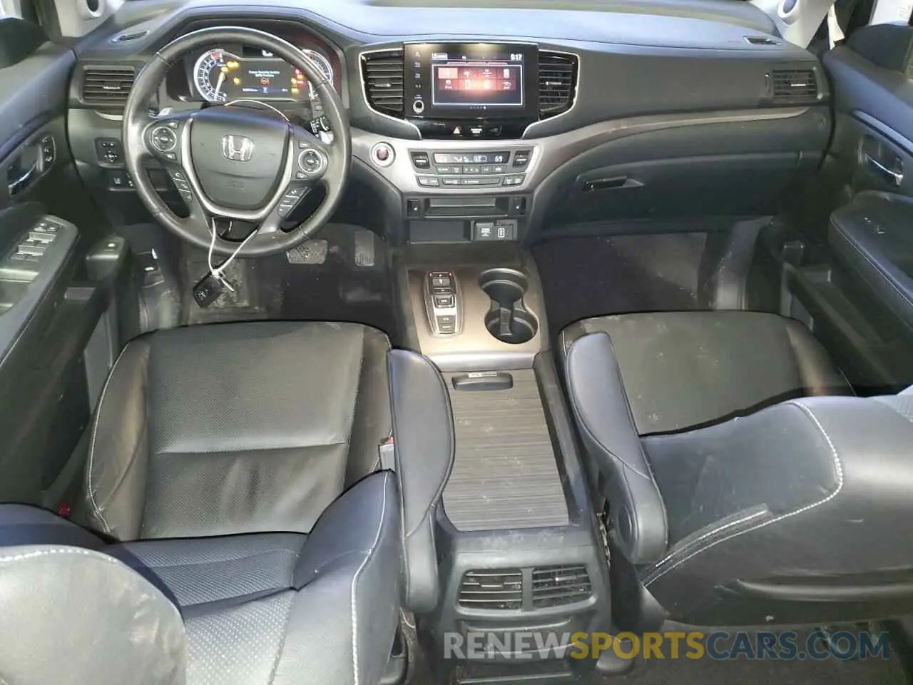 8 Фотография поврежденного автомобиля 5FPYK3F5XPB016047 HONDA RIDGELINE 2023