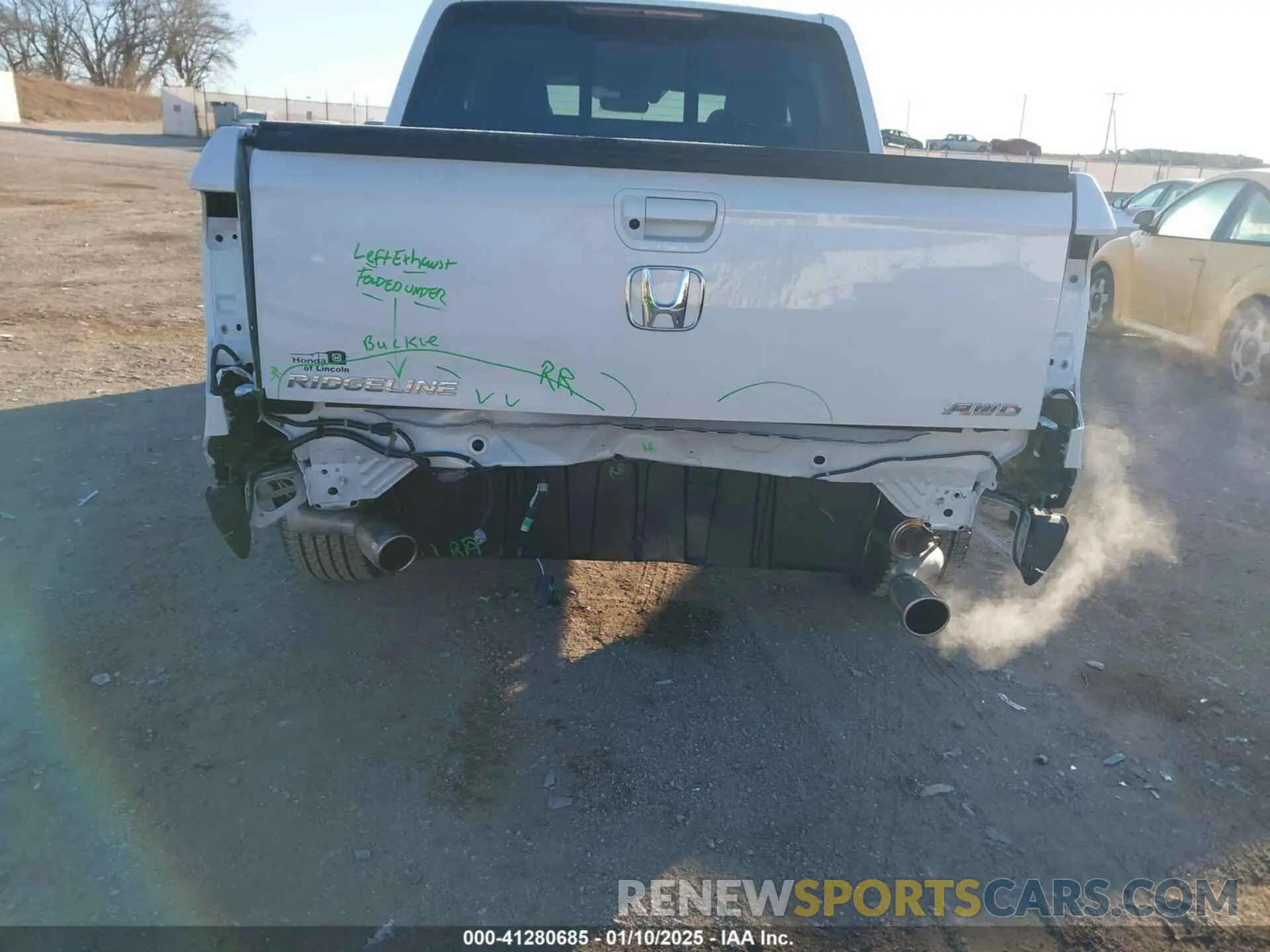 6 Фотография поврежденного автомобиля 5FPYK3F5XPB068729 HONDA RIDGELINE 2023