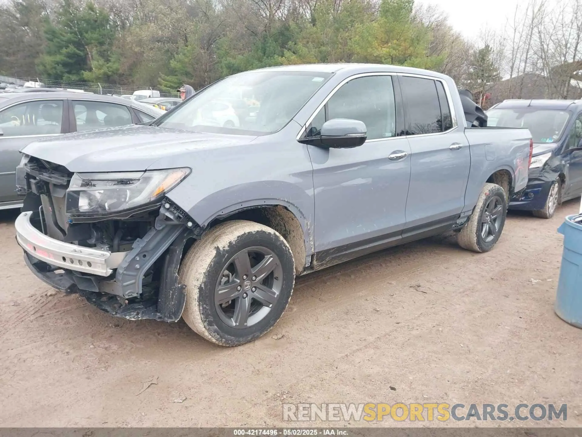 2 Фотография поврежденного автомобиля 5FPYK3F71PB005231 HONDA RIDGELINE 2023
