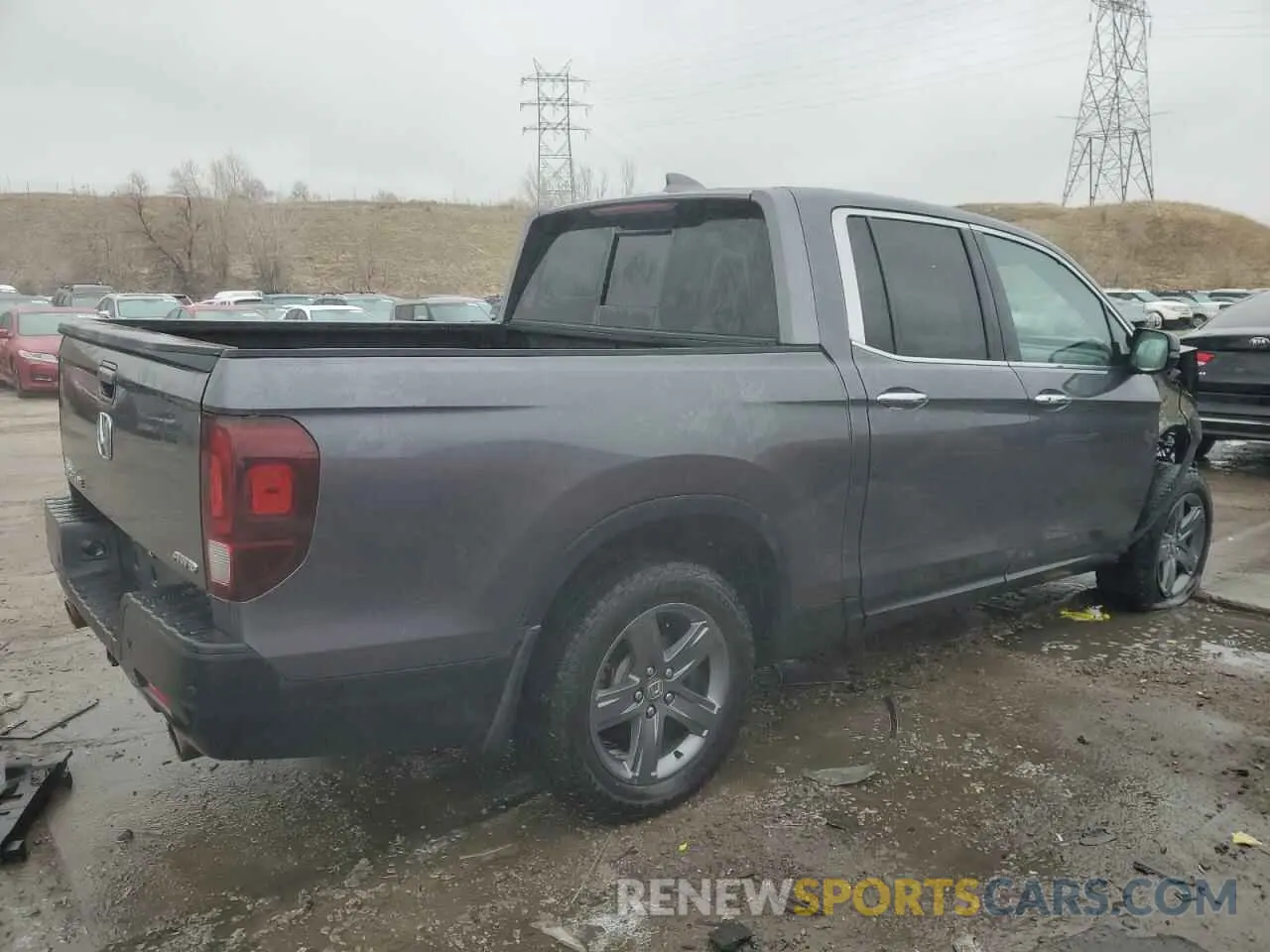 3 Фотография поврежденного автомобиля 5FPYK3F71PB028816 HONDA RIDGELINE 2023