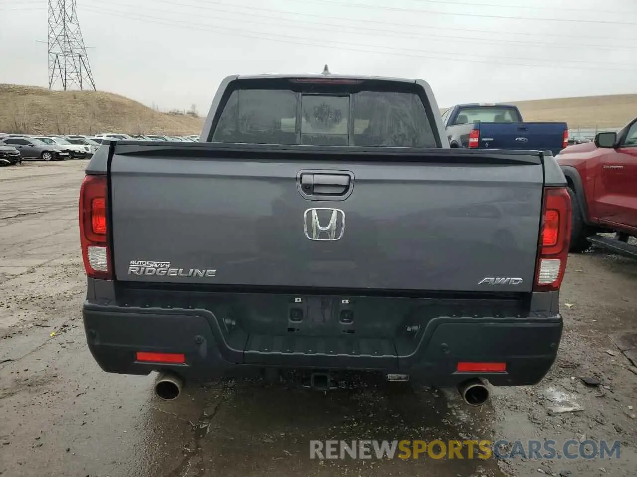 6 Фотография поврежденного автомобиля 5FPYK3F71PB028816 HONDA RIDGELINE 2023