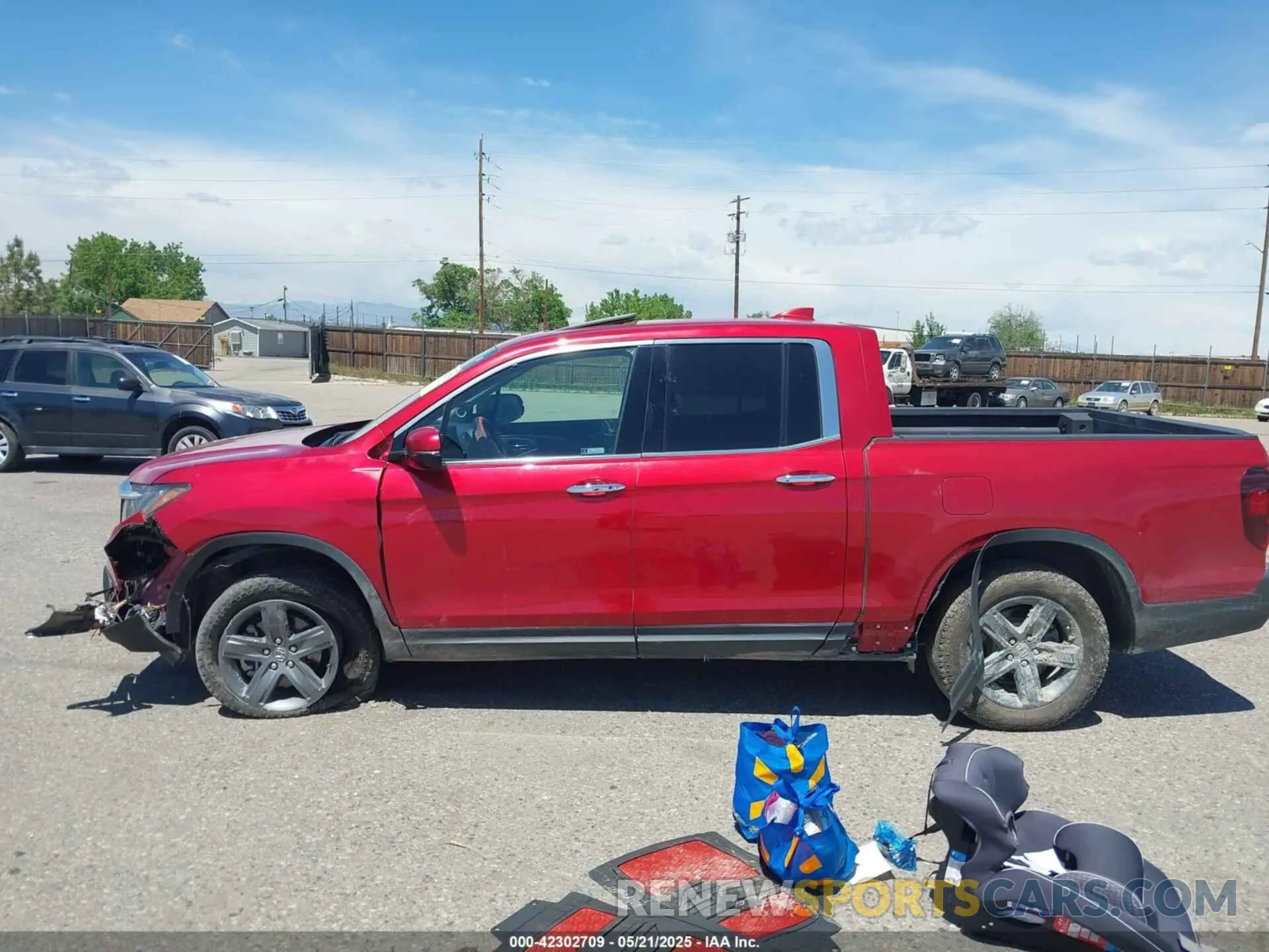 14 Фотография поврежденного автомобиля 5FPYK3F71PB034485 HONDA RIDGELINE 2023