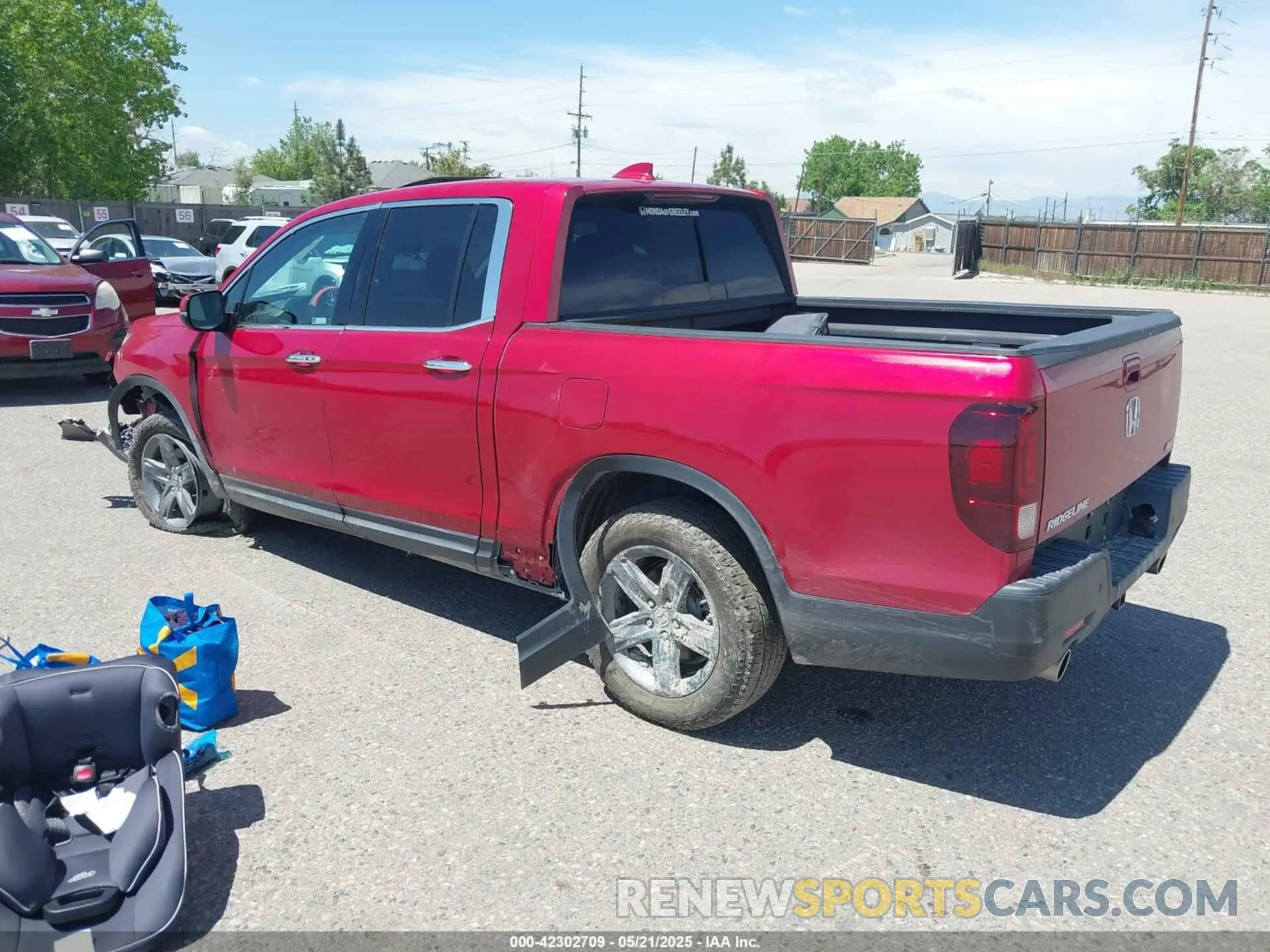 3 Фотография поврежденного автомобиля 5FPYK3F71PB034485 HONDA RIDGELINE 2023