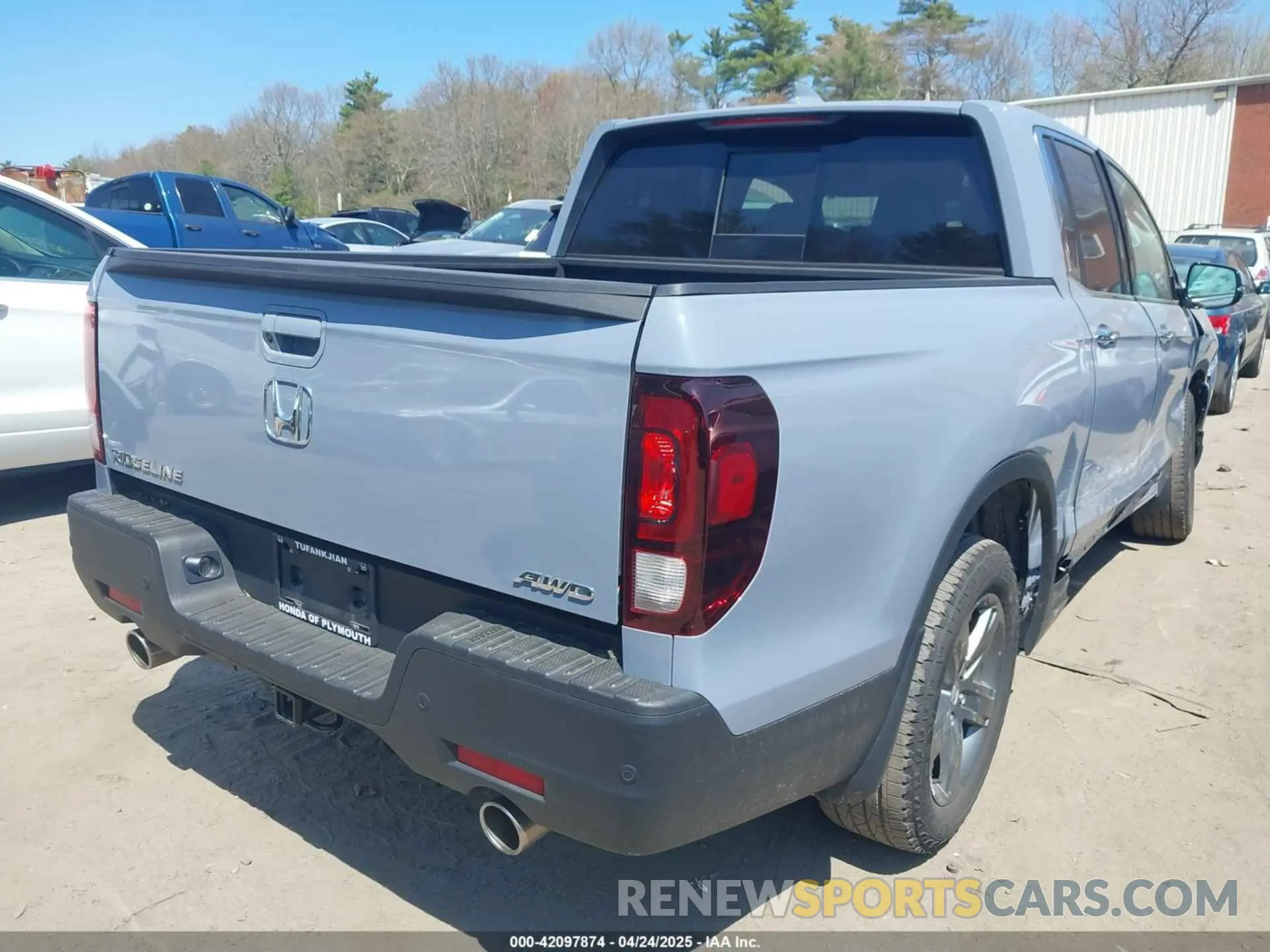 4 Фотография поврежденного автомобиля 5FPYK3F71PB060763 HONDA RIDGELINE 2023