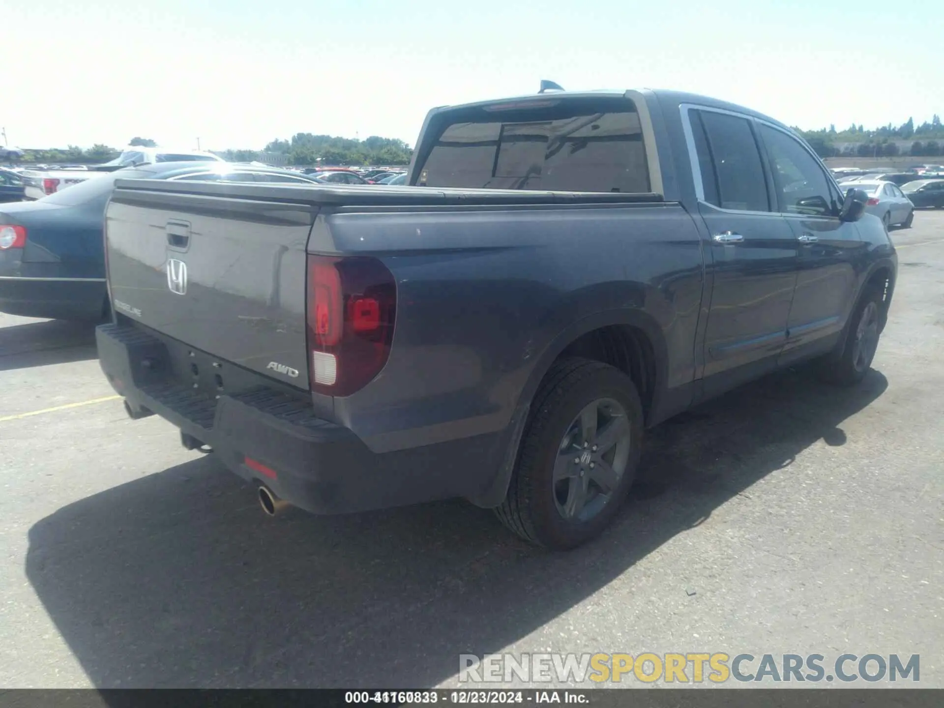 4 Фотография поврежденного автомобиля 5FPYK3F72PB025620 HONDA RIDGELINE 2023