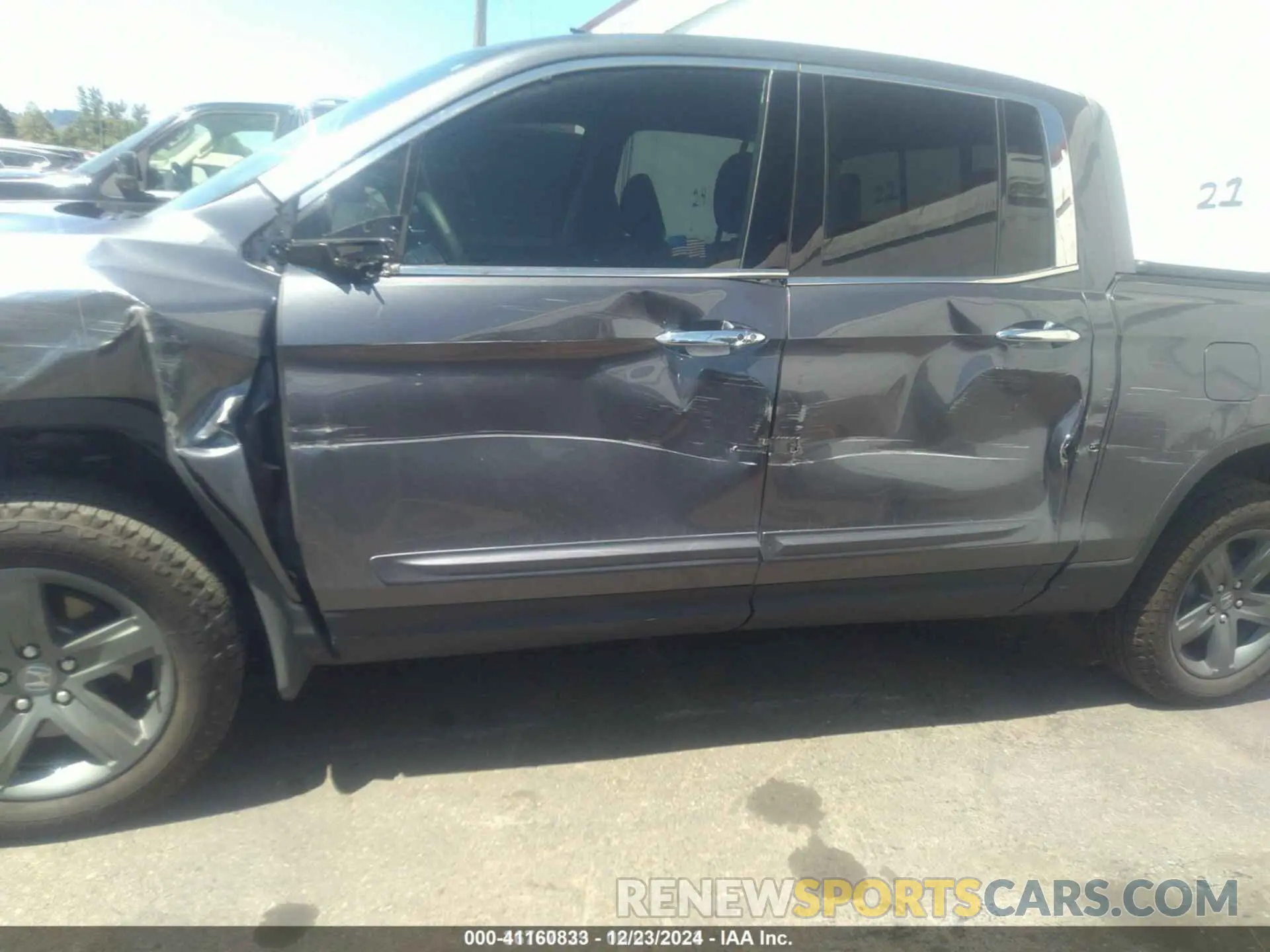 6 Фотография поврежденного автомобиля 5FPYK3F72PB025620 HONDA RIDGELINE 2023