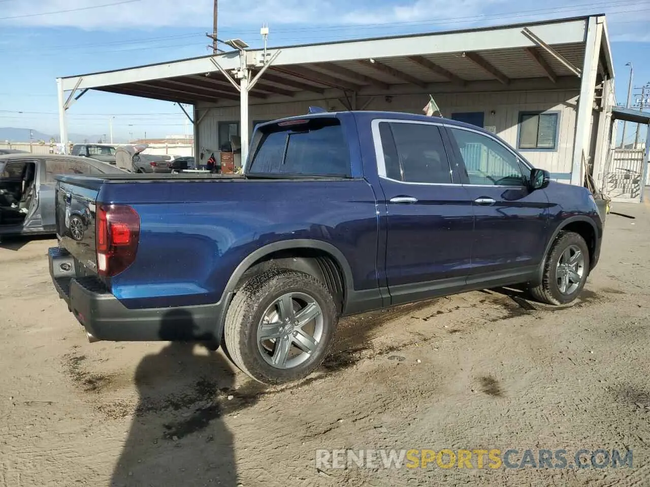 3 Фотография поврежденного автомобиля 5FPYK3F74PB039311 HONDA RIDGELINE 2023