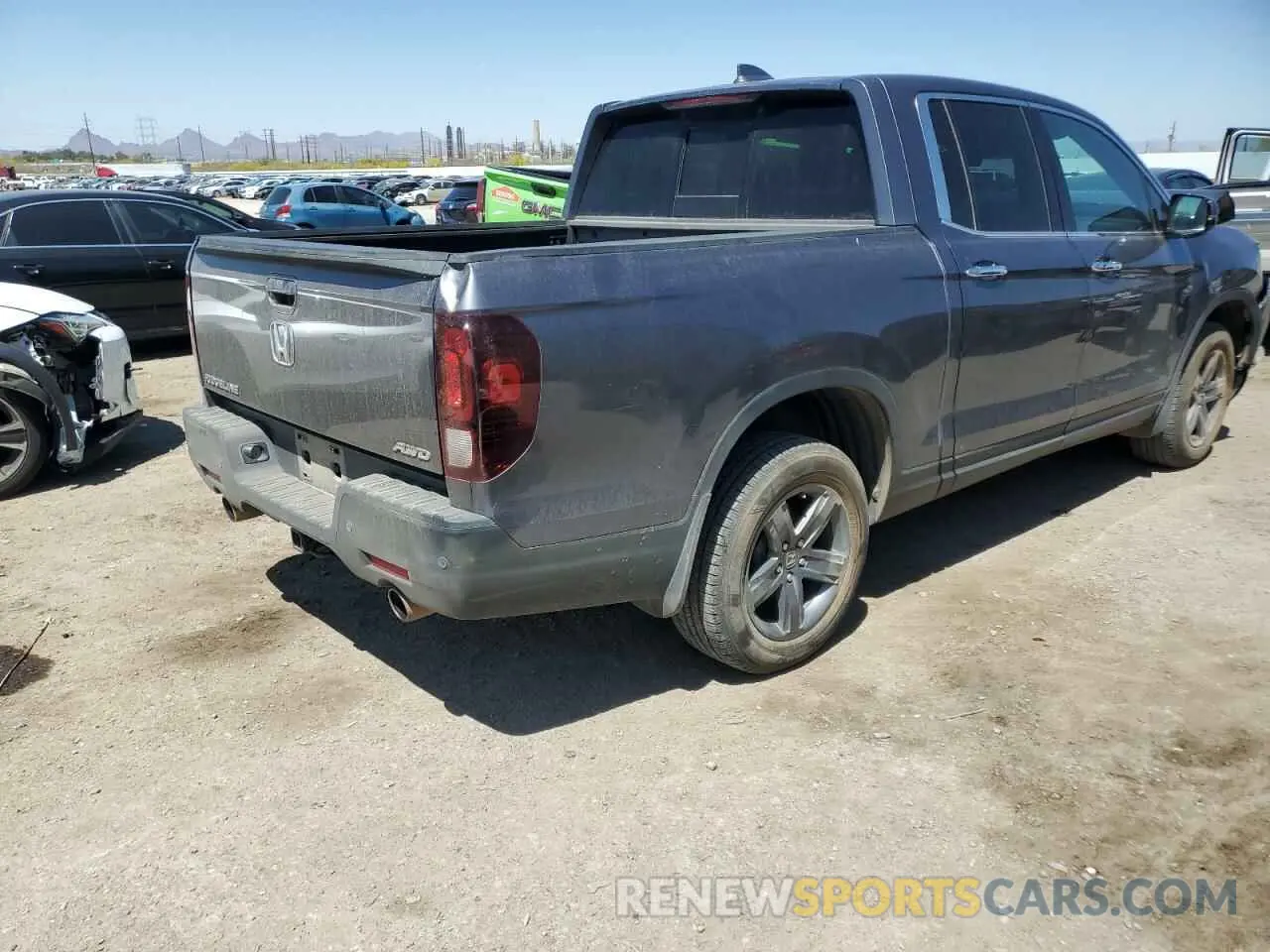3 Photograph of a damaged car 5FPYK3F76PB003345 HONDA RIDGELINE 2023