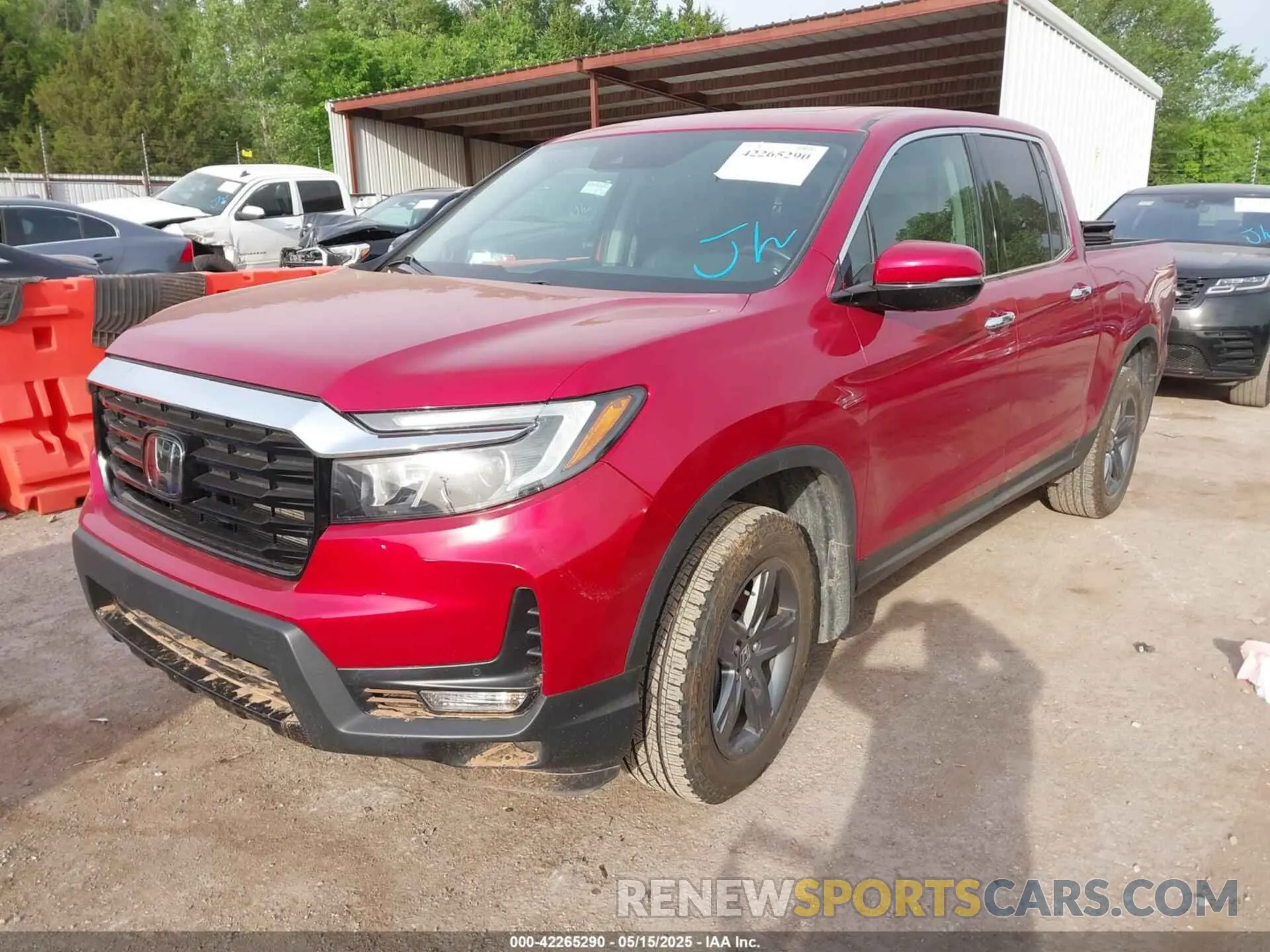 2 Photograph of a damaged car 5FPYK3F76PB013258 HONDA RIDGELINE 2023