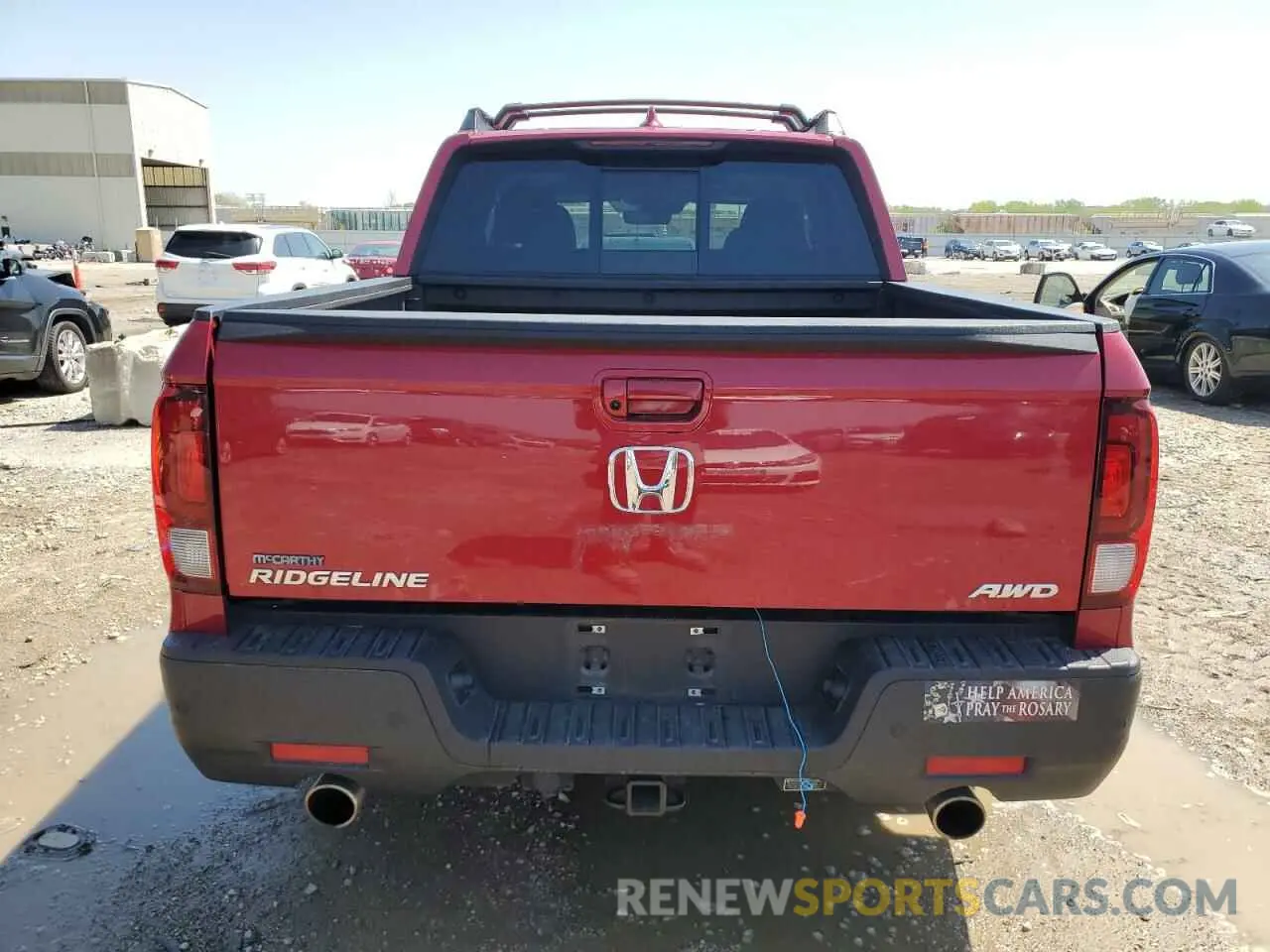 6 Фотография поврежденного автомобиля 5FPYK3F76PB016502 HONDA RIDGELINE 2023