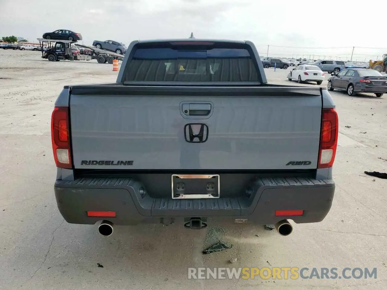6 Photograph of a damaged car 5FPYK3F76PB036572 HONDA RIDGELINE 2023