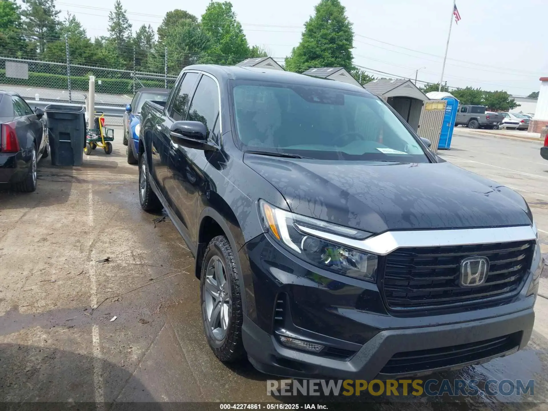1 Photograph of a damaged car 5FPYK3F76PB042100 HONDA RIDGELINE 2023
