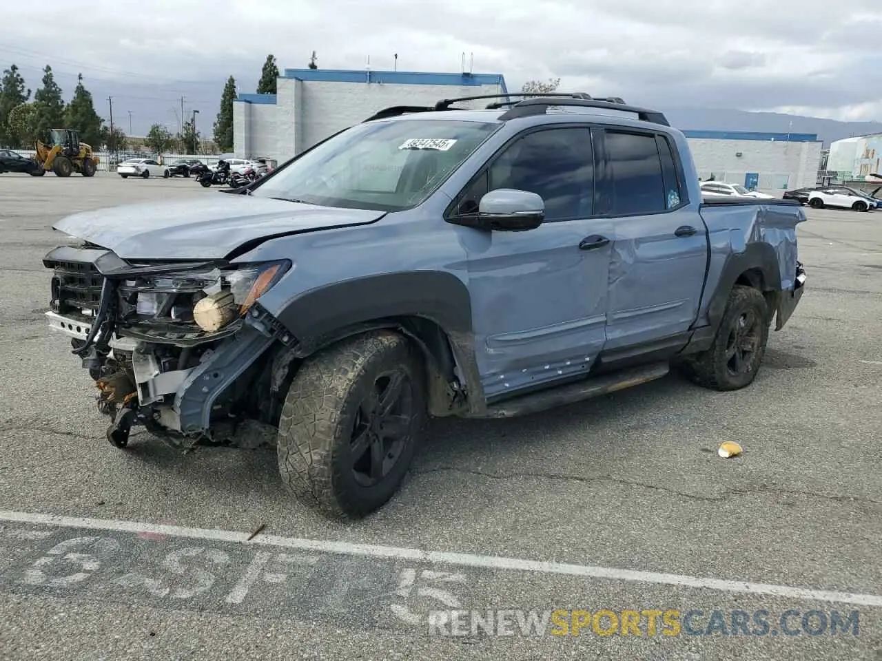 1 Photograph of a damaged car 5FPYK3F77PB030280 HONDA RIDGELINE 2023