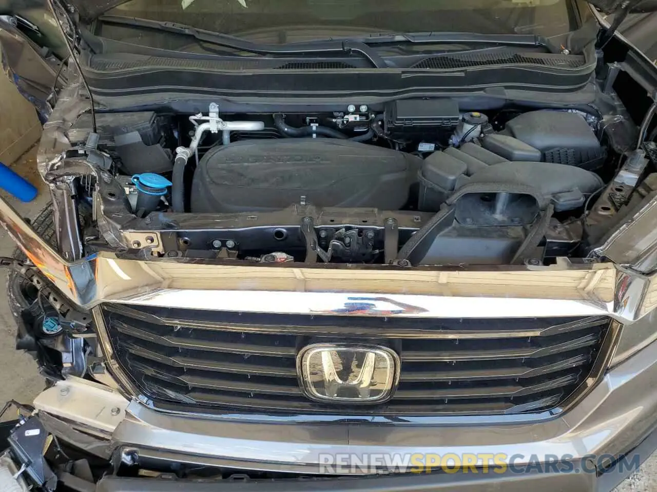 11 Фотография поврежденного автомобиля 5FPYK3F77PB043319 HONDA RIDGELINE 2023