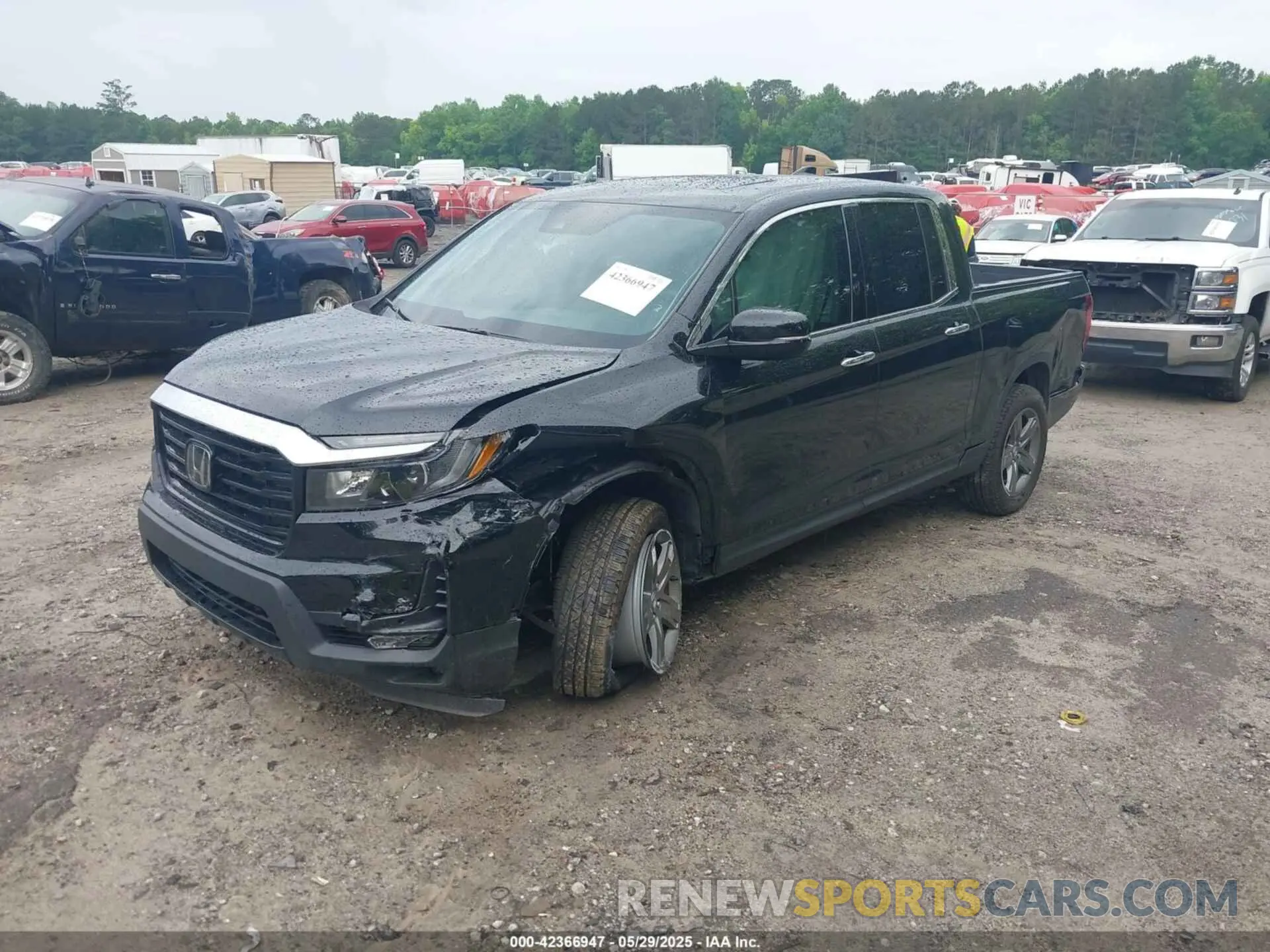 2 Фотография поврежденного автомобиля 5FPYK3F77PB052828 HONDA RIDGELINE 2023