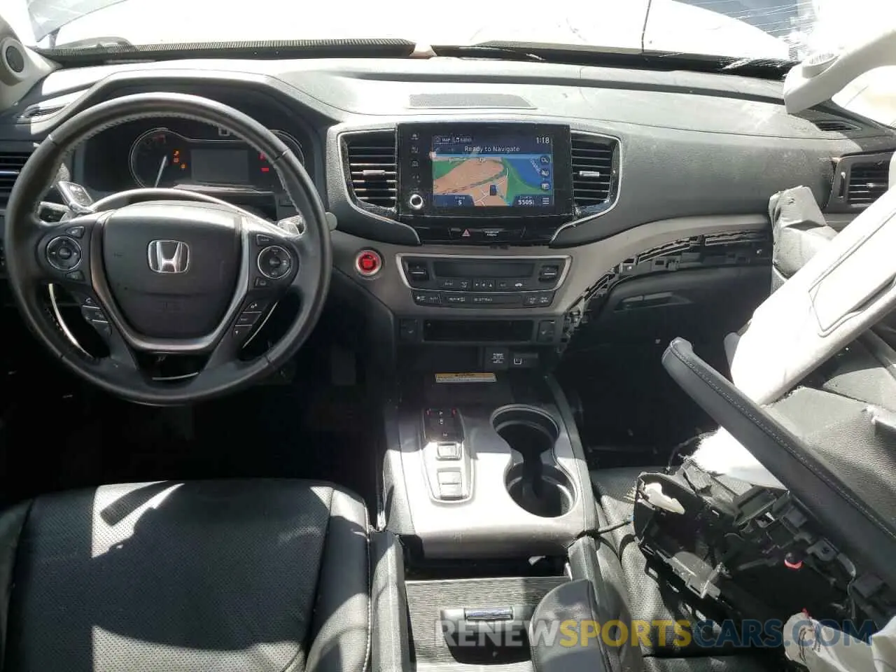 8 Фотография поврежденного автомобиля 5FPYK3F78PB010961 HONDA RIDGELINE 2023