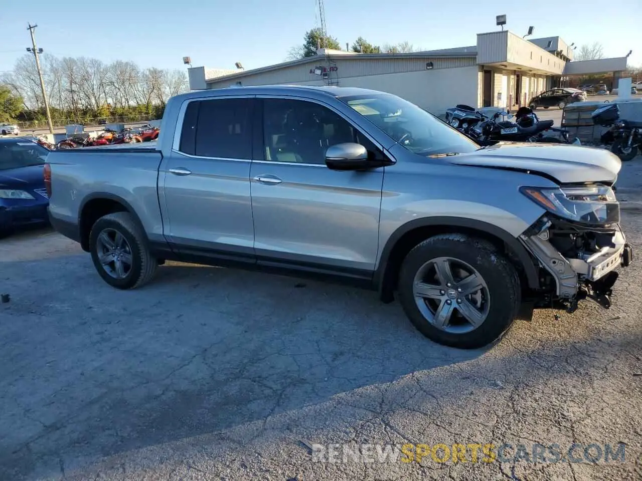 4 Фотография поврежденного автомобиля 5FPYK3F78PB018560 HONDA RIDGELINE 2023