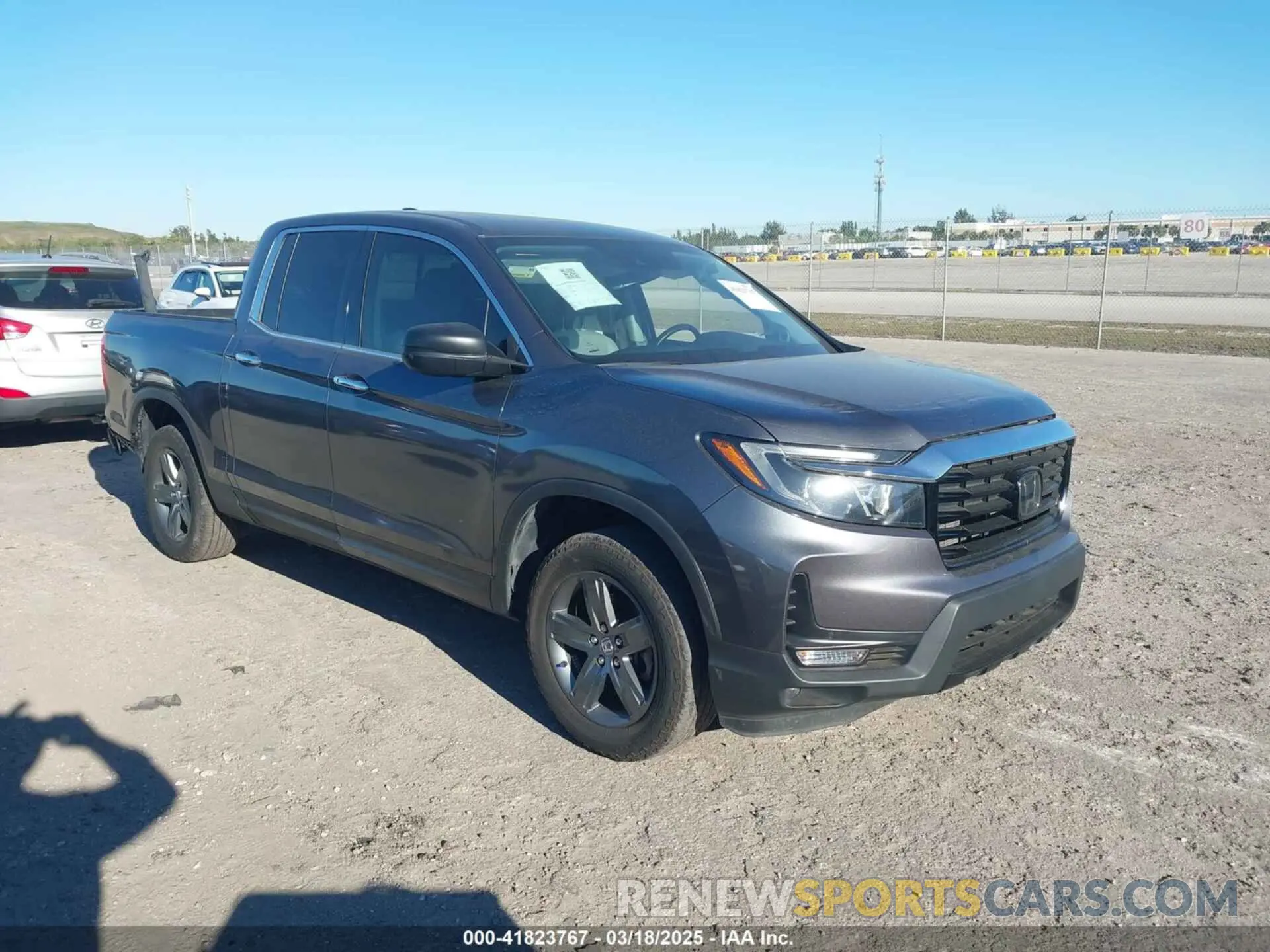 1 Photograph of a damaged car 5FPYK3F7XPB007950 HONDA RIDGELINE 2023