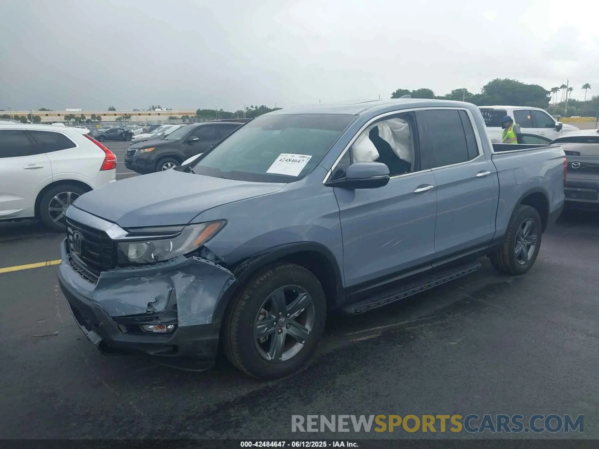 2 Фотография поврежденного автомобиля 5FPYK3F7XPB065203 HONDA RIDGELINE 2023