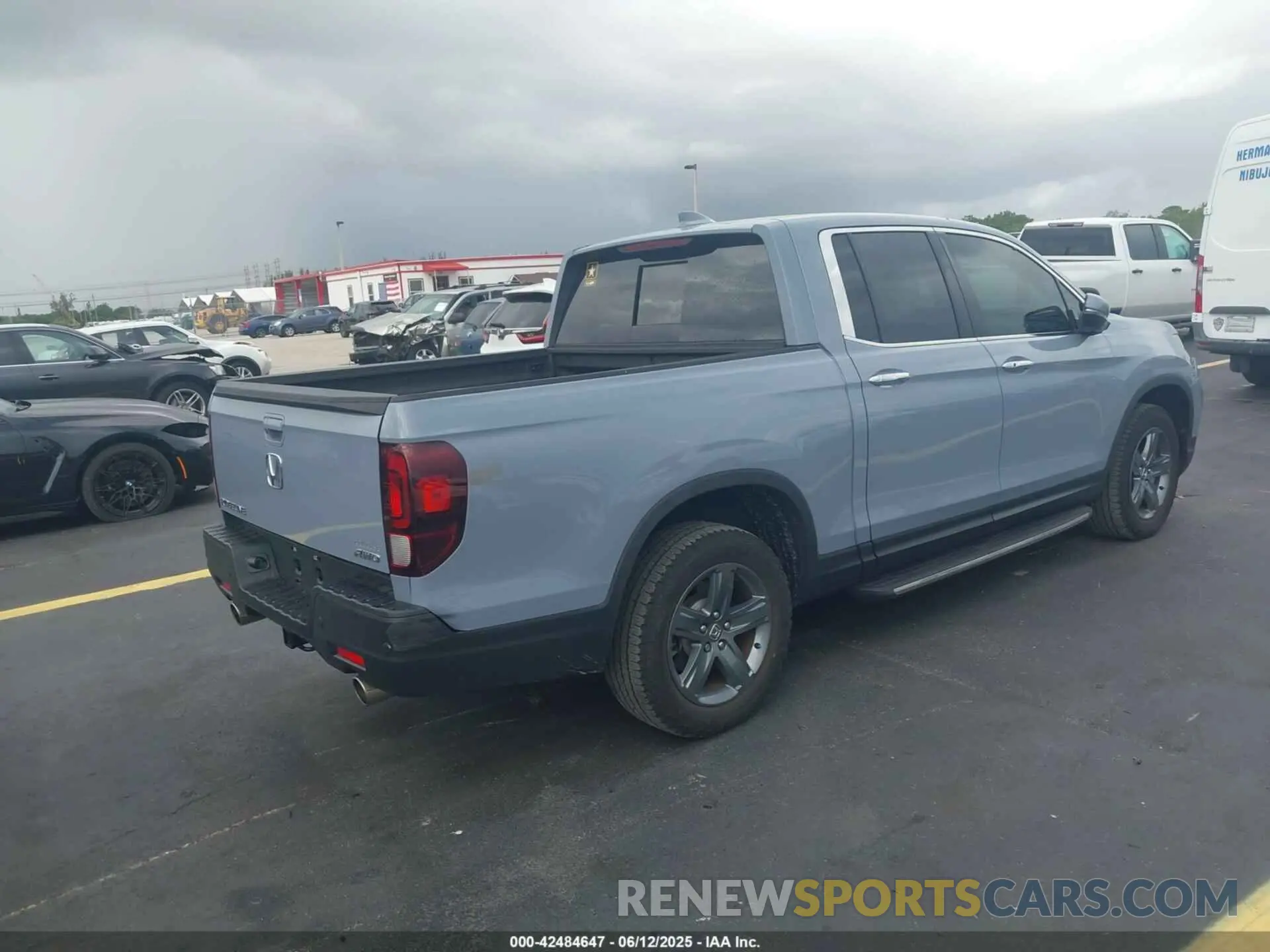 4 Фотография поврежденного автомобиля 5FPYK3F7XPB065203 HONDA RIDGELINE 2023