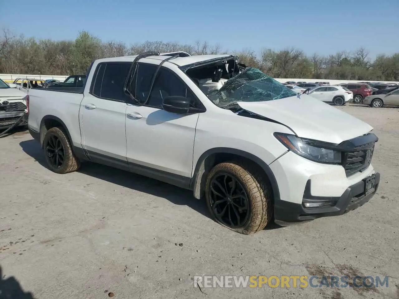 4 Фотография поврежденного автомобиля 5FPYK3F81PB034639 HONDA RIDGELINE 2023