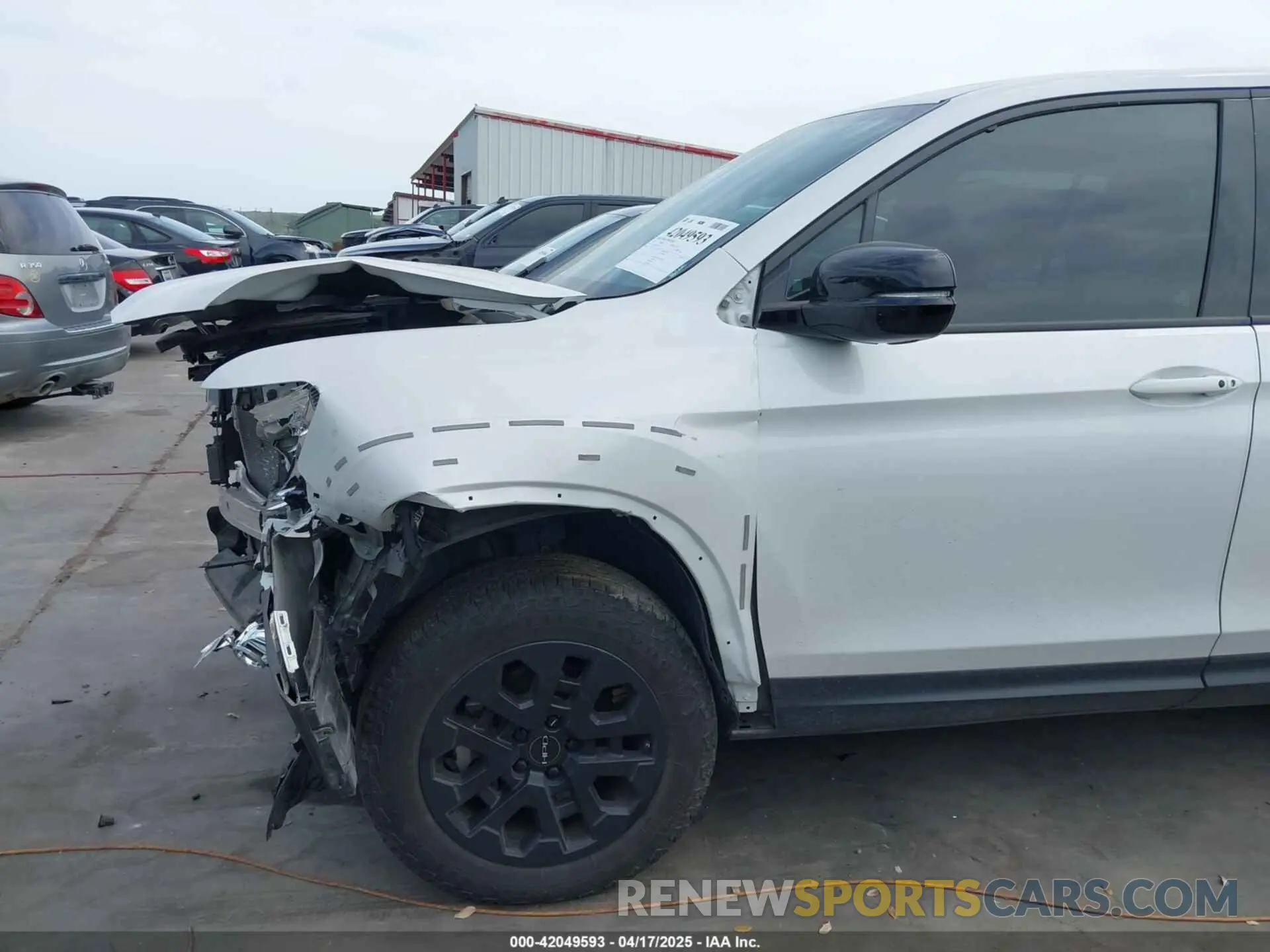 17 Фотография поврежденного автомобиля 5FPYK3F84PB011792 HONDA RIDGELINE 2023