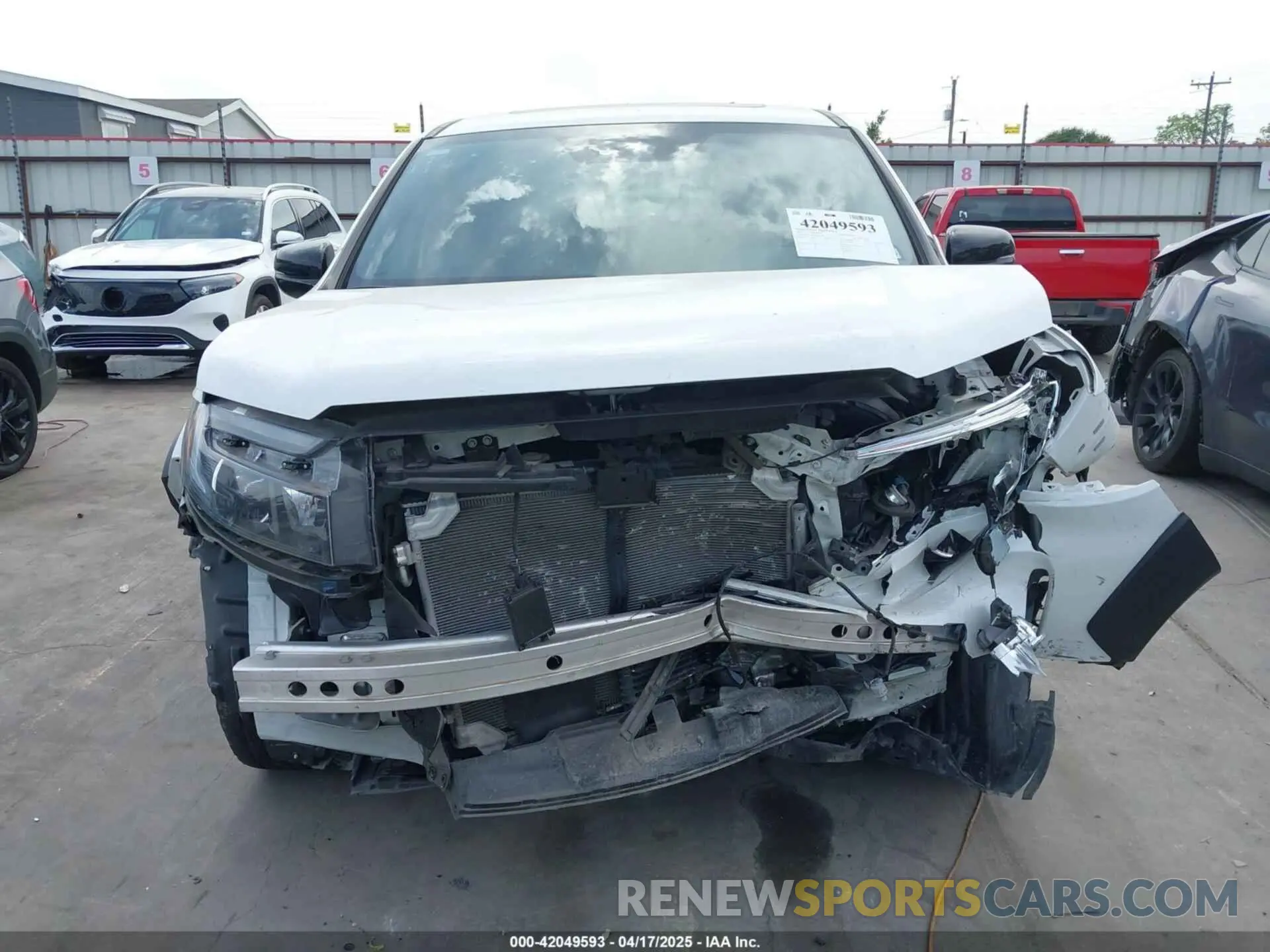 6 Фотография поврежденного автомобиля 5FPYK3F84PB011792 HONDA RIDGELINE 2023