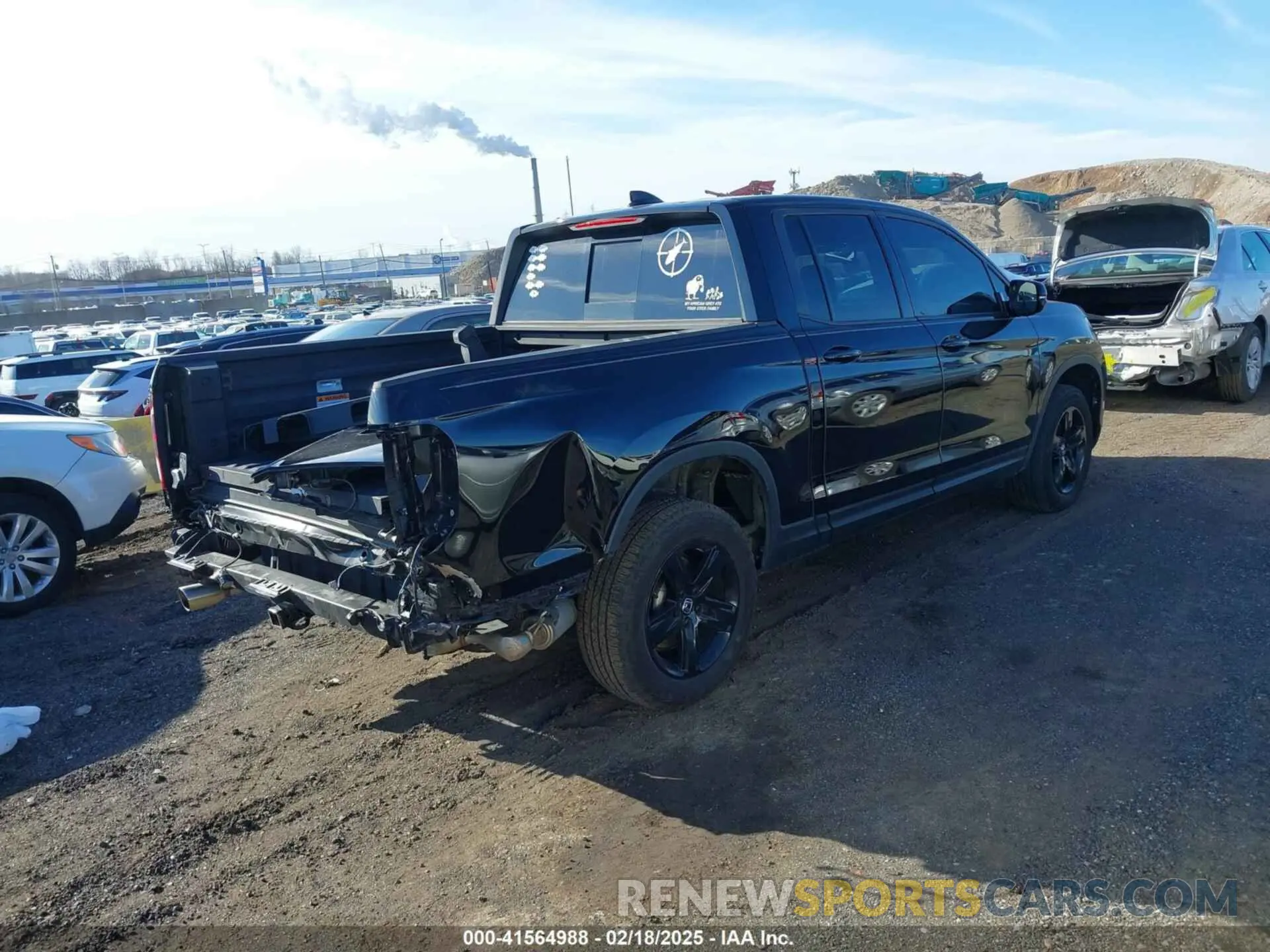 4 Фотография поврежденного автомобиля 5FPYK3F84PB027927 HONDA RIDGELINE 2023