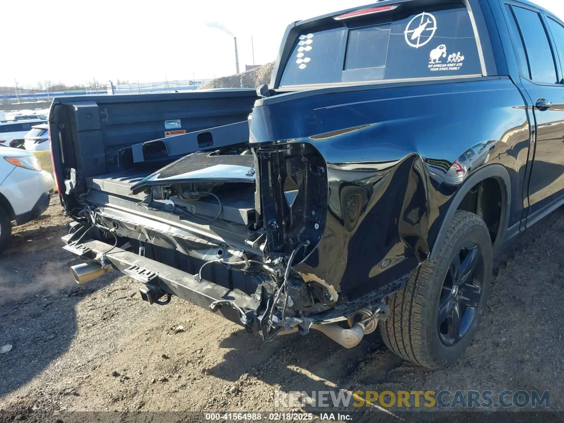 6 Фотография поврежденного автомобиля 5FPYK3F84PB027927 HONDA RIDGELINE 2023