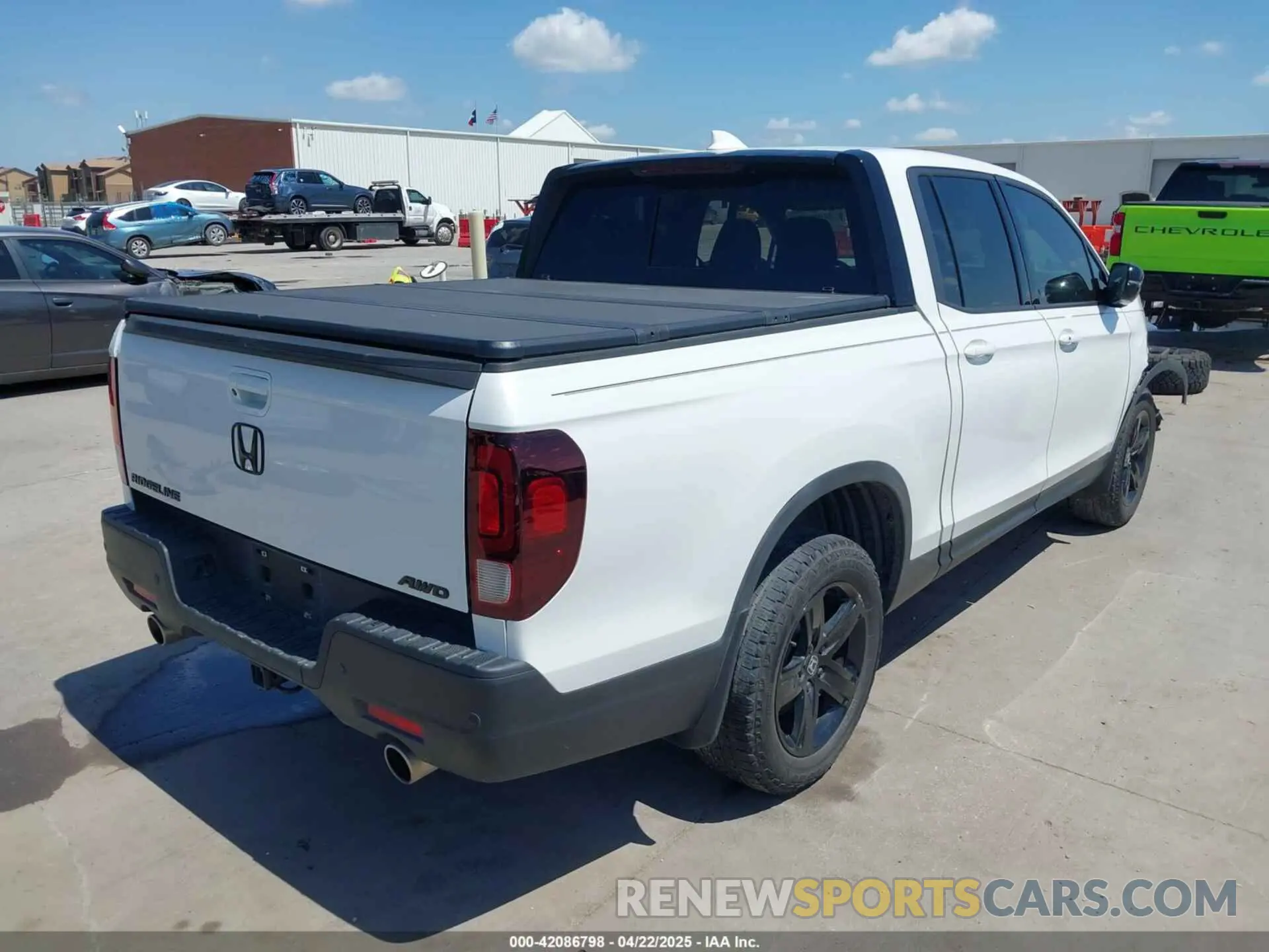 4 Фотография поврежденного автомобиля 5FPYK3F8XPB009920 HONDA RIDGELINE 2023