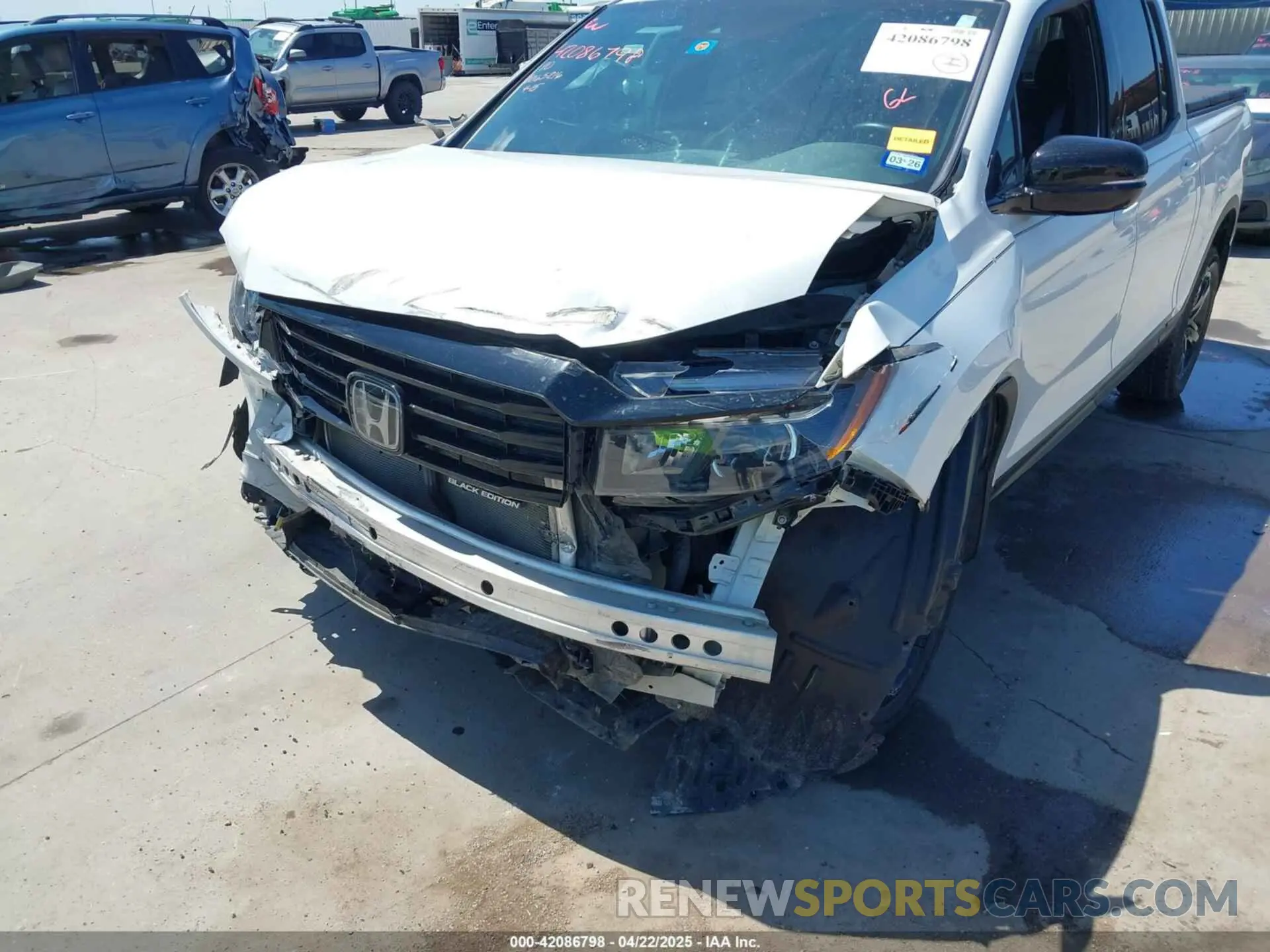 6 Фотография поврежденного автомобиля 5FPYK3F8XPB009920 HONDA RIDGELINE 2023