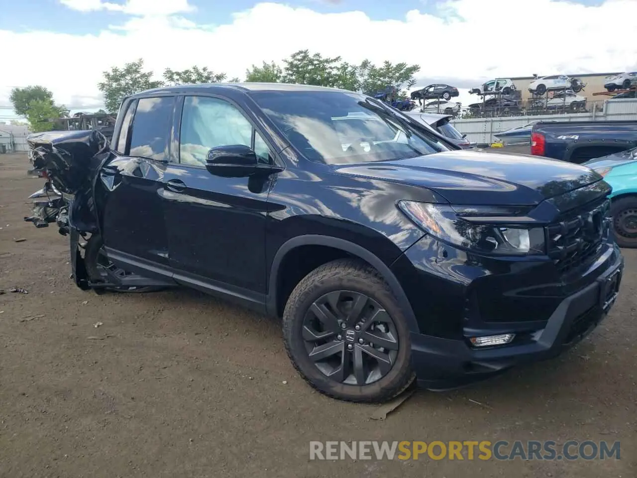 4 Фотография поврежденного автомобиля 5FPYK3F12RB015345 HONDA RIDGELINE 2024